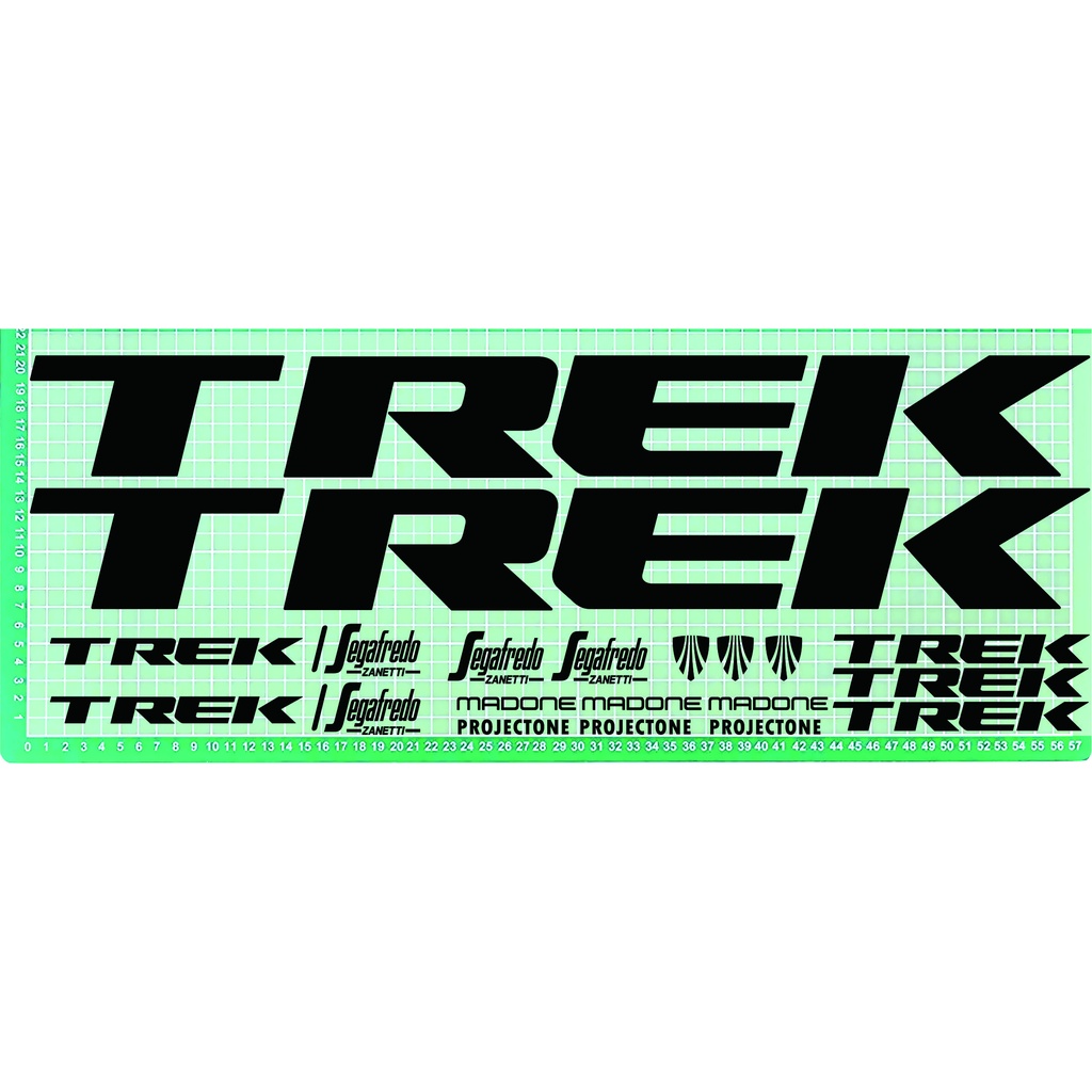 Cutting Stiker Sticker sepeda trek segafredo madone SLR9