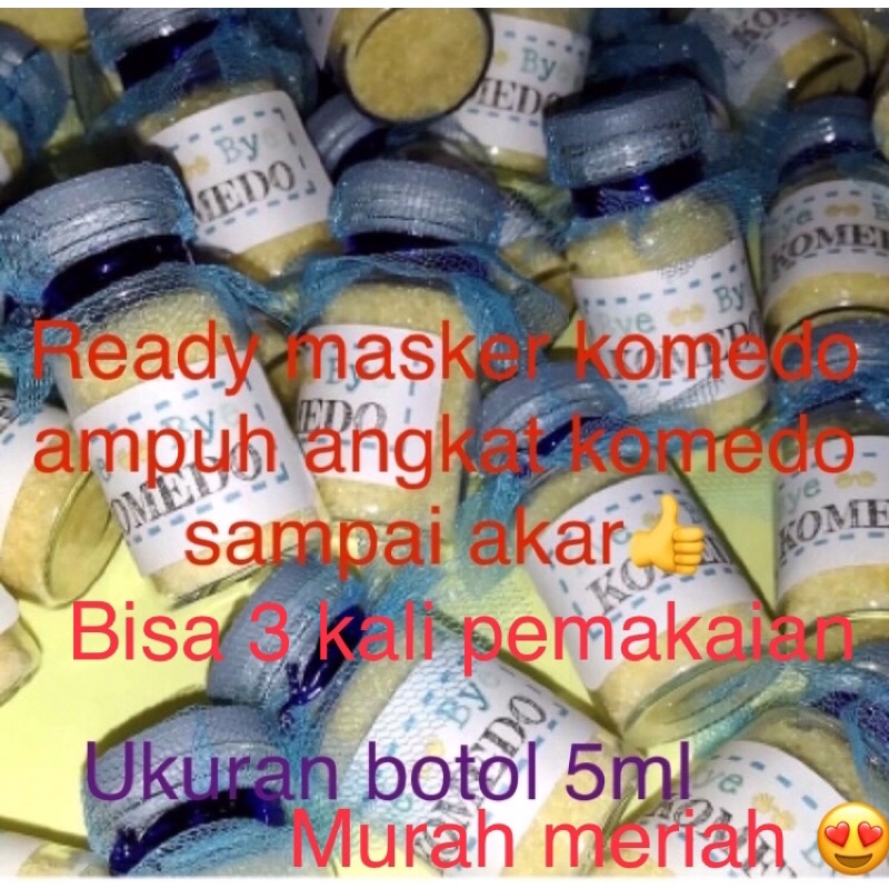 Masker Bye Bye Komedo / Masker Komedo Gelatin Original