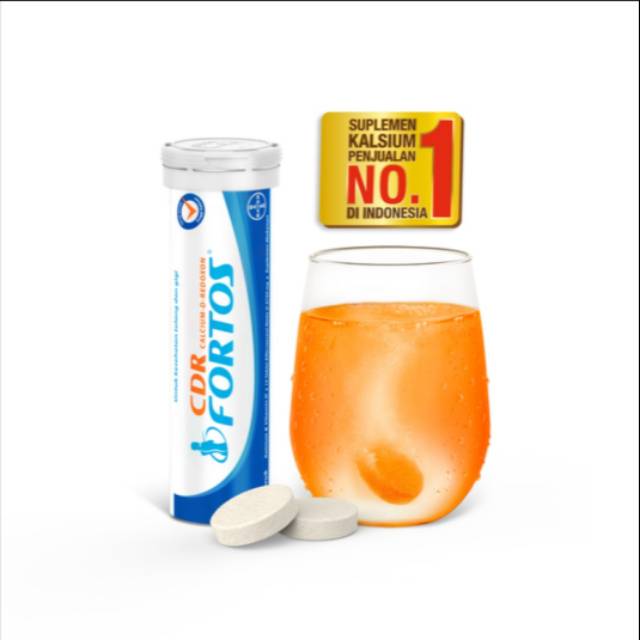CDR Fortos Suplemen Kalsium 10 Tablet