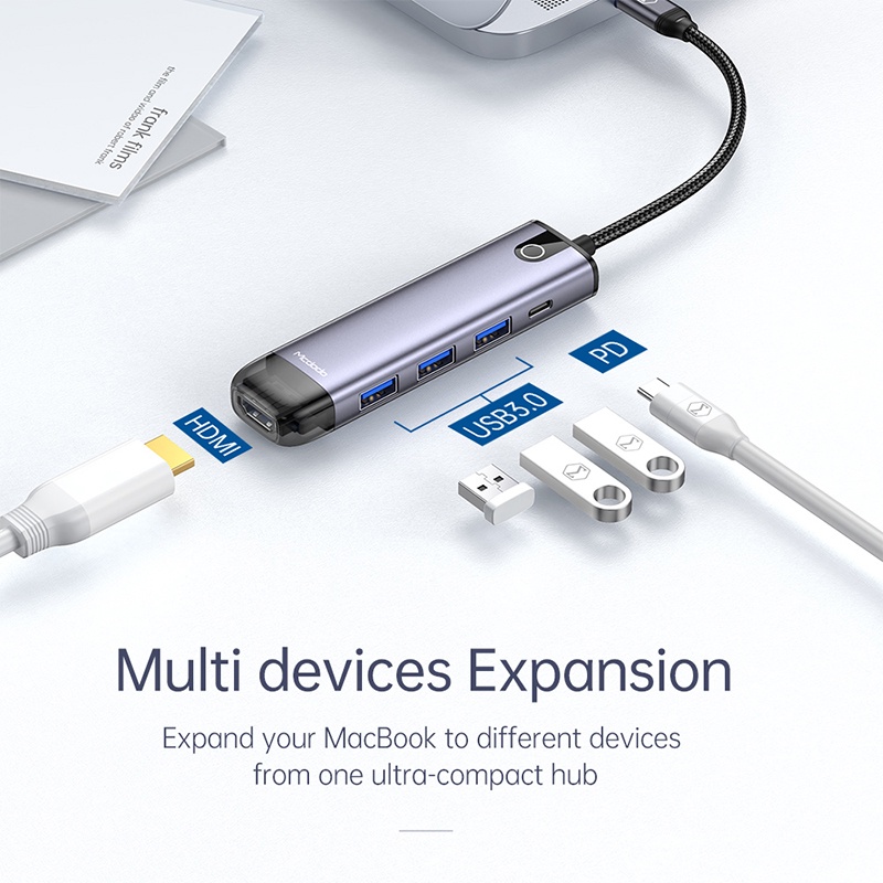 MCDODO 5in1 / 10in1 Type C HUB