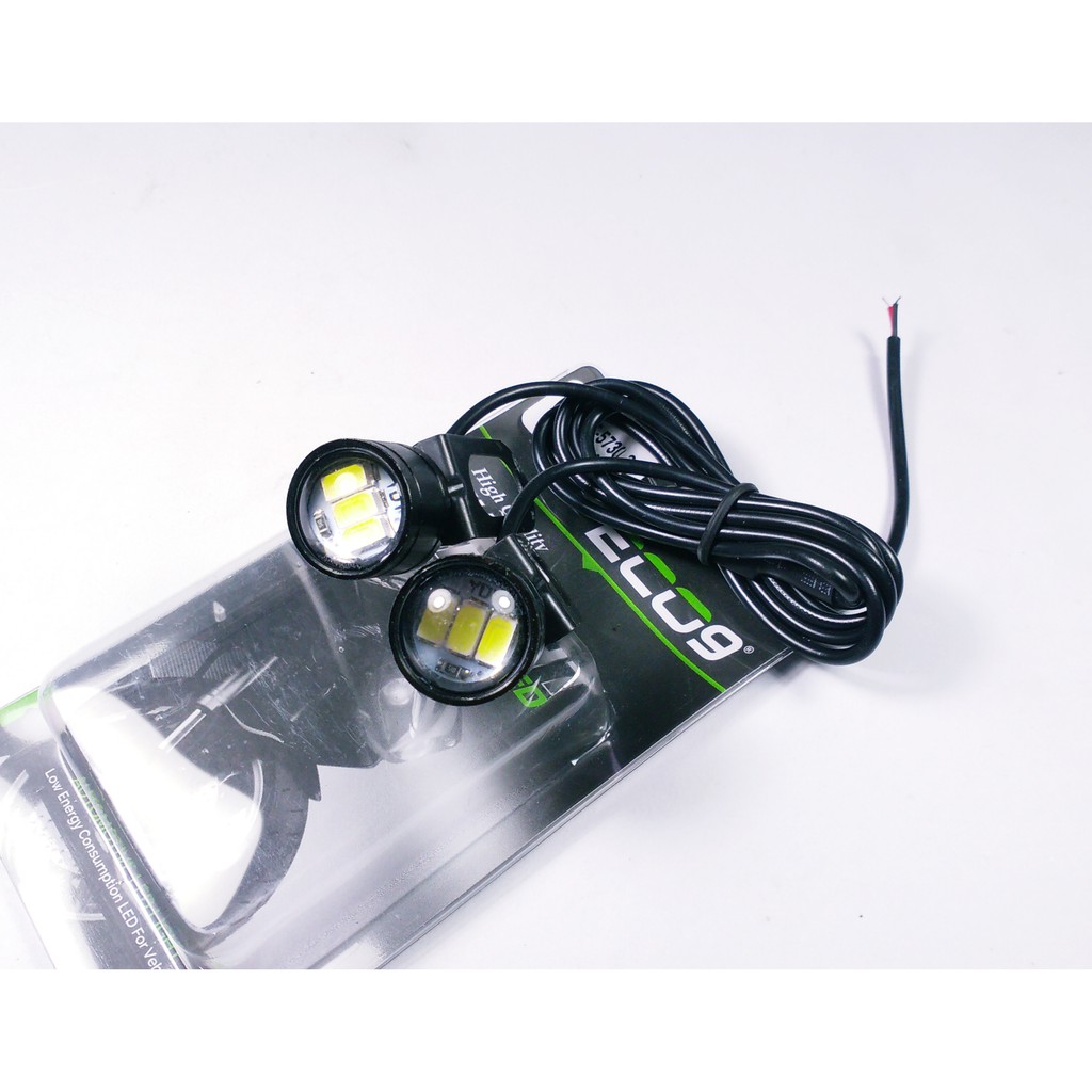 Lampu LED Eagle Eye Mata Elang Mode Strobo Blitz Kedip Merk Luminos