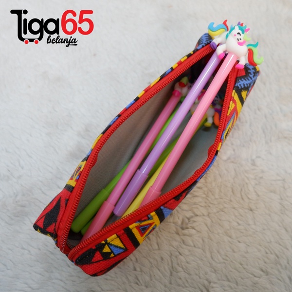 365 Paket Bundling Pencil Bag Goes To School - Mika