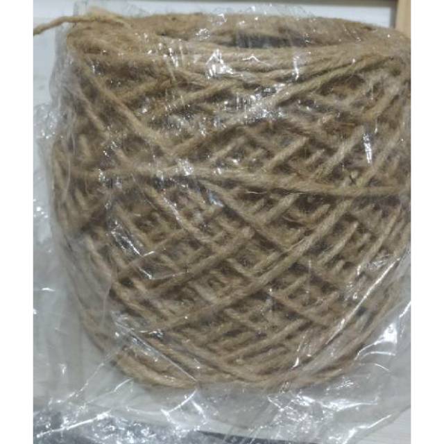 

8 ply tali rami / tali goni / hemp rope / jute rope ukuran 8ply permeterI