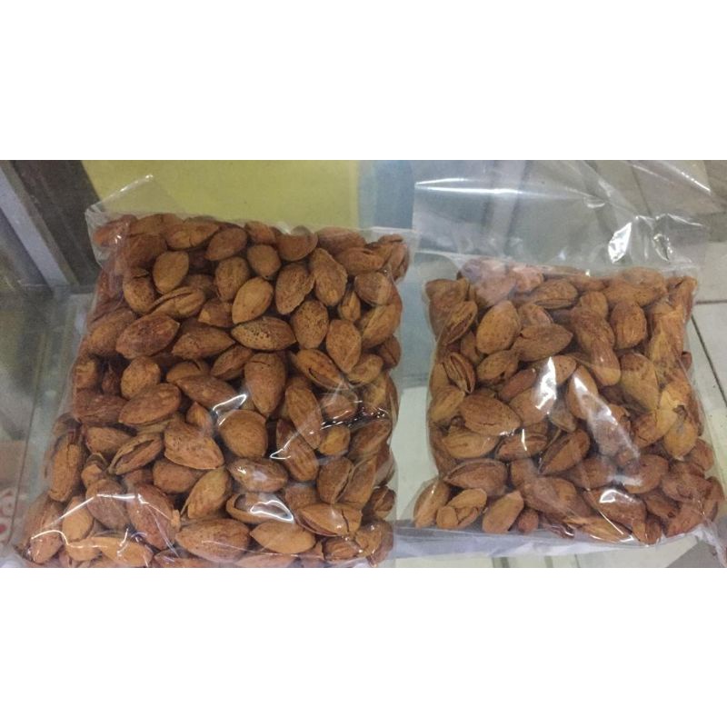 

kacang almond kiloan enak cemilan murah almond