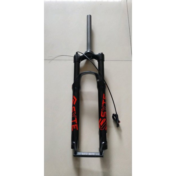 Garpu sepeda MTB 27.5 fork suspension SYTE with remote lock travel 120 alloy