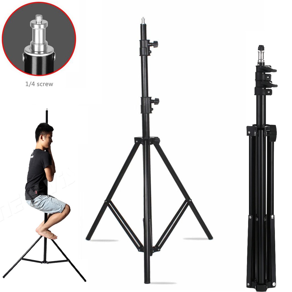 Jual TaffSTUDIO Light Stand Lampu Lightstand Portable Tripod 160 180