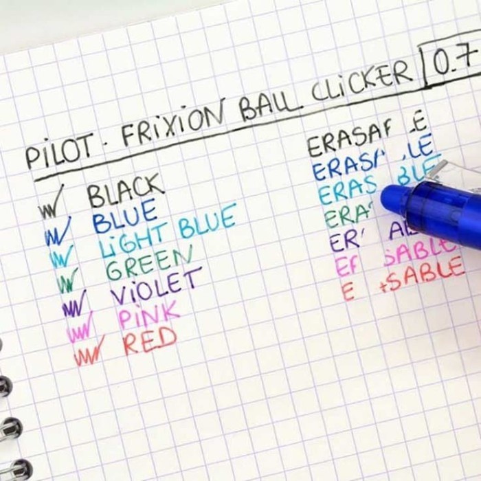 

Produk Mj Balpen Frixion 0.7 Warna / Pulpen / Pen Bisa Dihapus Berkualitas