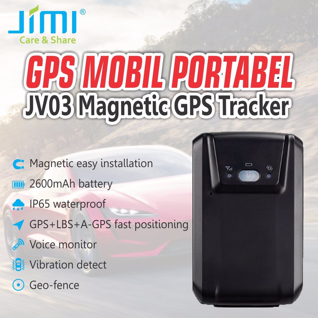 JIMI JV03 GPS Mobil Portable Magnetic GPS Tracker / Portable GPS Car Tracker