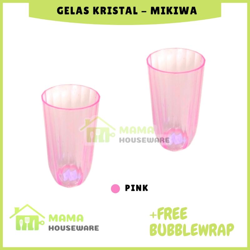 Gelas Bening Anti Pecah / Gelas Plastik / Gelas Kristal / Gelas jus plastik