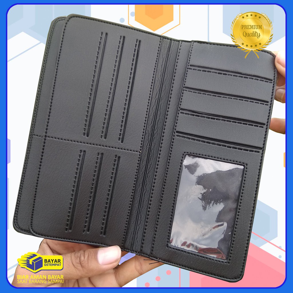 7.7 MIDYEAR SALE! Dompet Pria amt panjang Bahan sintetik distro