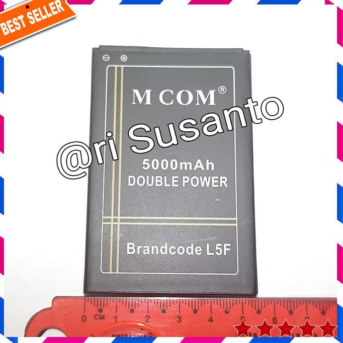 ACC HP BATERAI MCOM BRANDCODE L5F 4G LTE DOUBLE POWER 5000MAH