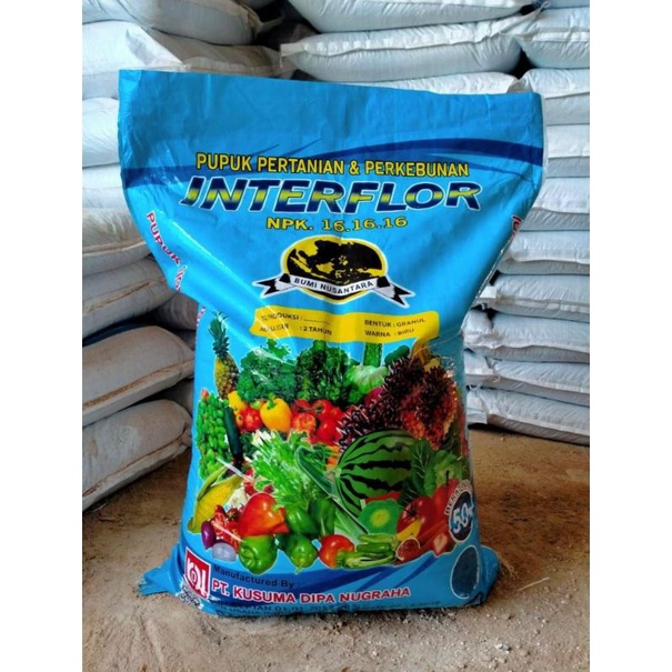 pupuk npk 16.16.16 INTERFLOR