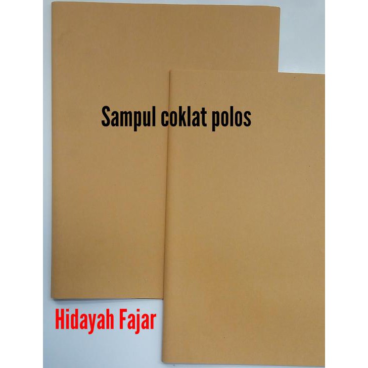

BARU Sampul coklat polos - sampul Buku tulis