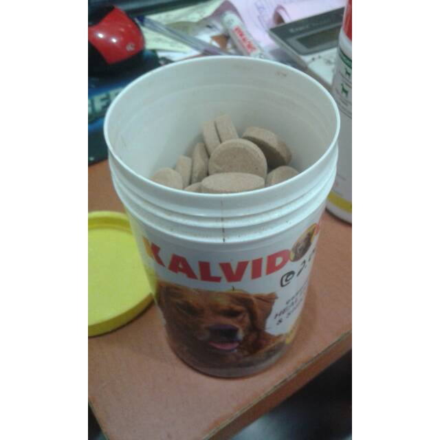 vitamin anjing kalvidog ecer pertablet