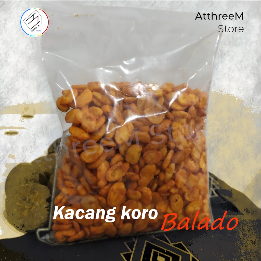 

AtthreeM Store Kacang Koro Balado 250 Gram