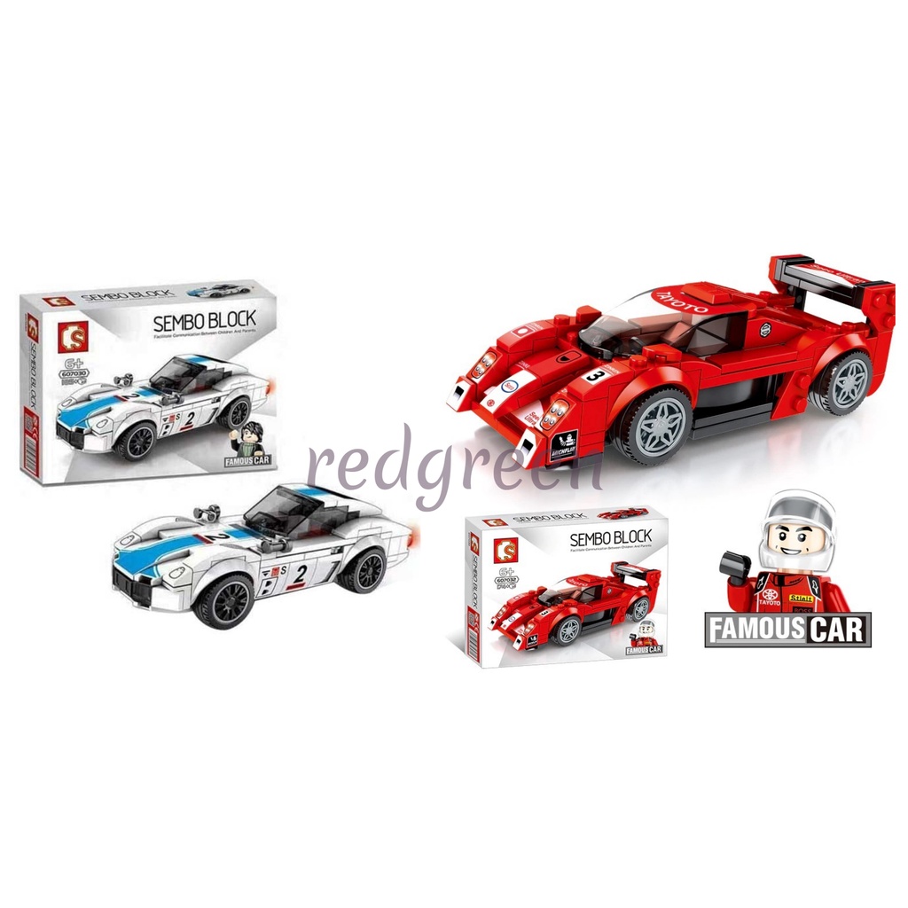 MAINAN BLOCK SEMBO CAR famous car sembo block 607030
