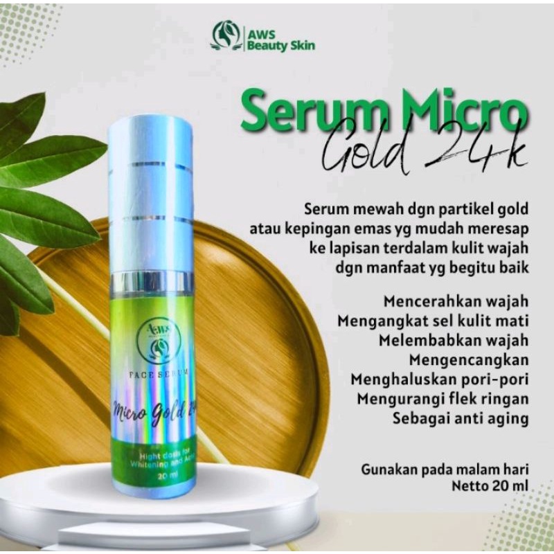 SERUM MICRO GOLD 24K AWS BEAUTY SKIN