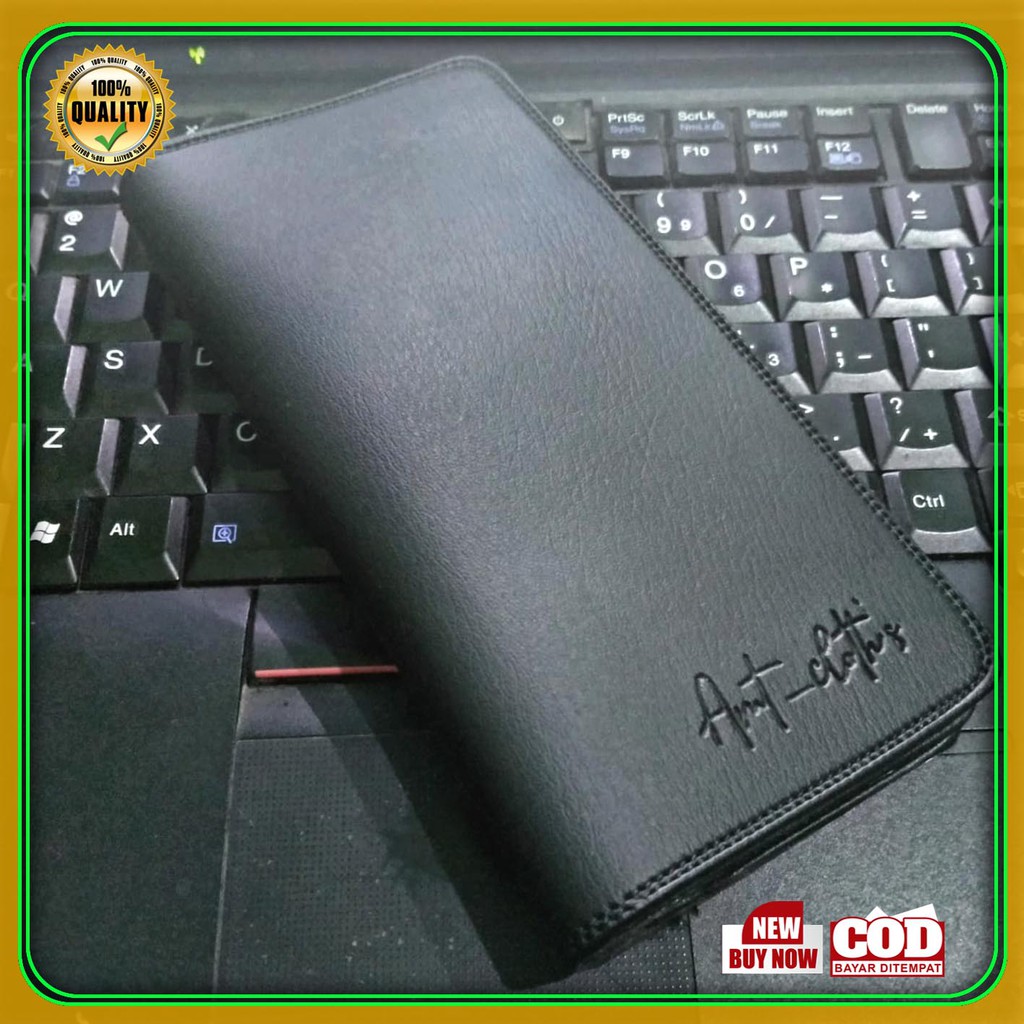 ORIGINAL Dompet Panjang Pria Sintetik PVC kasual