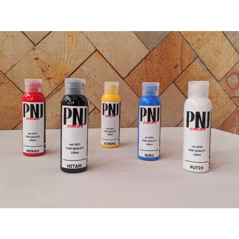 

Cat Acrylic / akrilik 100ml / murah berkualitas / bisa diaplikasikan pada segala macam media