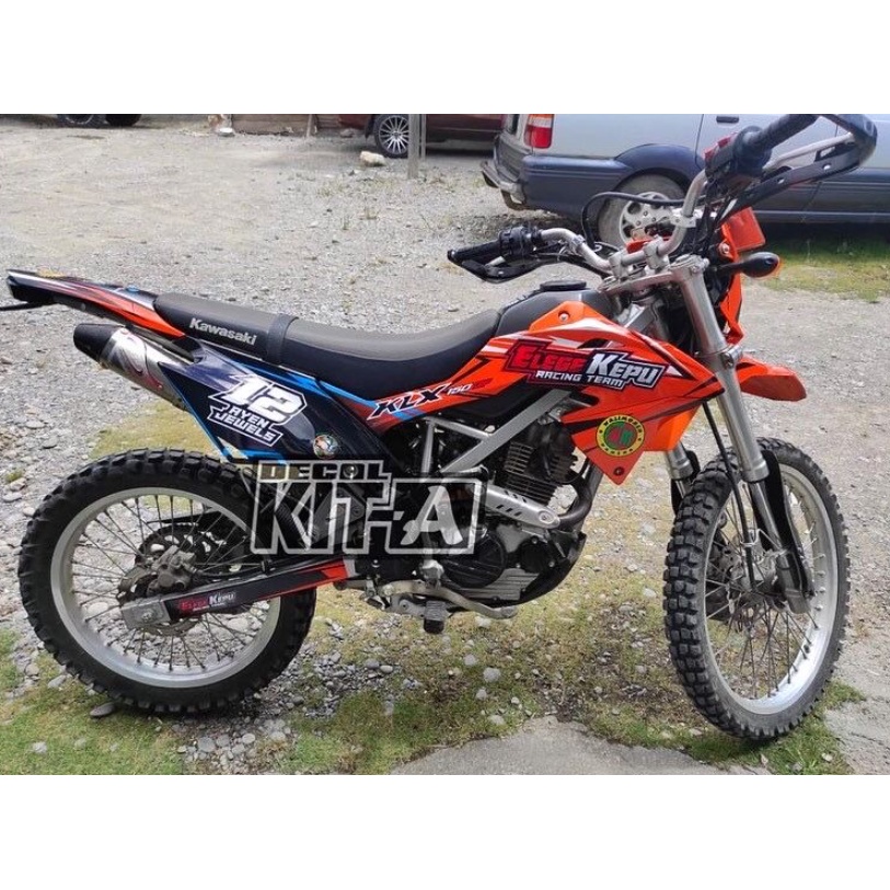 Decal Kawasaki KLX 150 Bf Dekal Striping Klx Stiker Klx 150 G