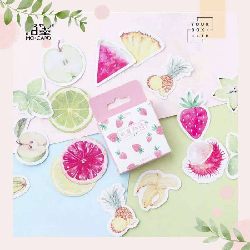 

Sticker Set - Fruits Series / Stiker Buah-buahan / Journal / Bujo / Label Stiker