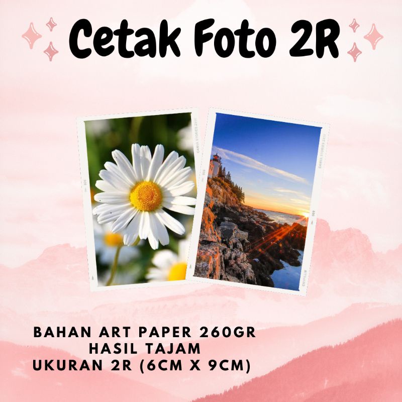 cetak foto 2R ukuran 6x9