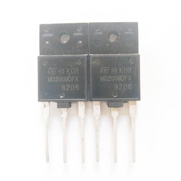 TR MD2009DFX HORIZONTAL TRANSISTOR ORIGINAL D2009FX 2009FX D2009 FX MD2009