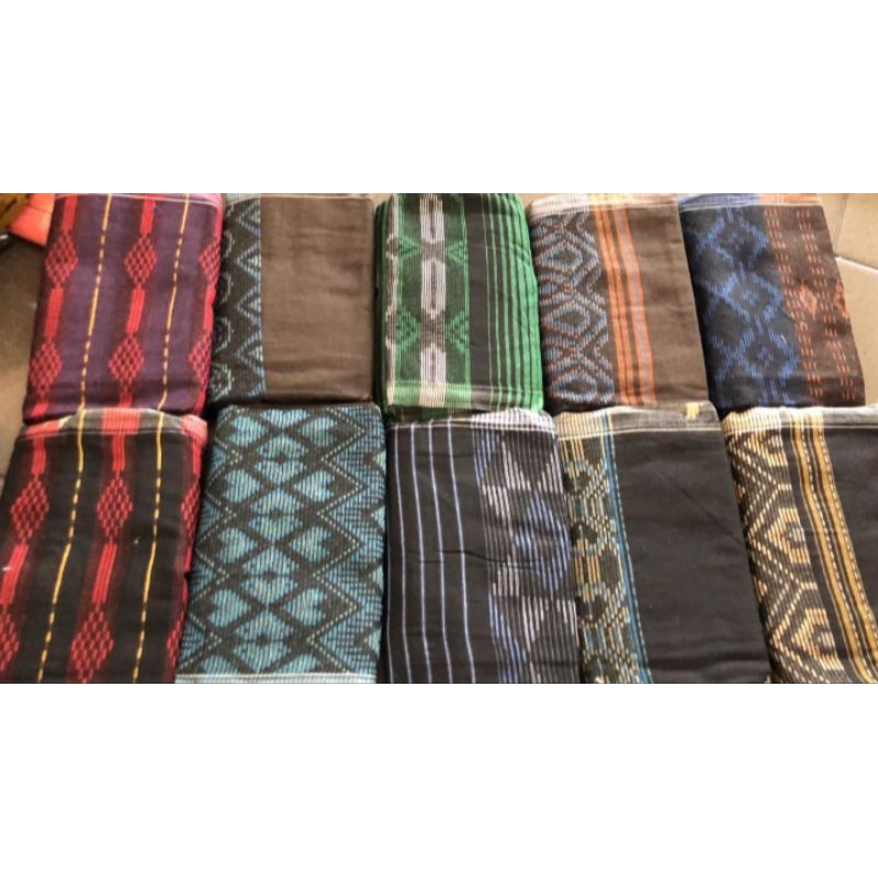 SARUNG TENUN DEWASA KATUN MOTIF SONGKET DOBY SABUK