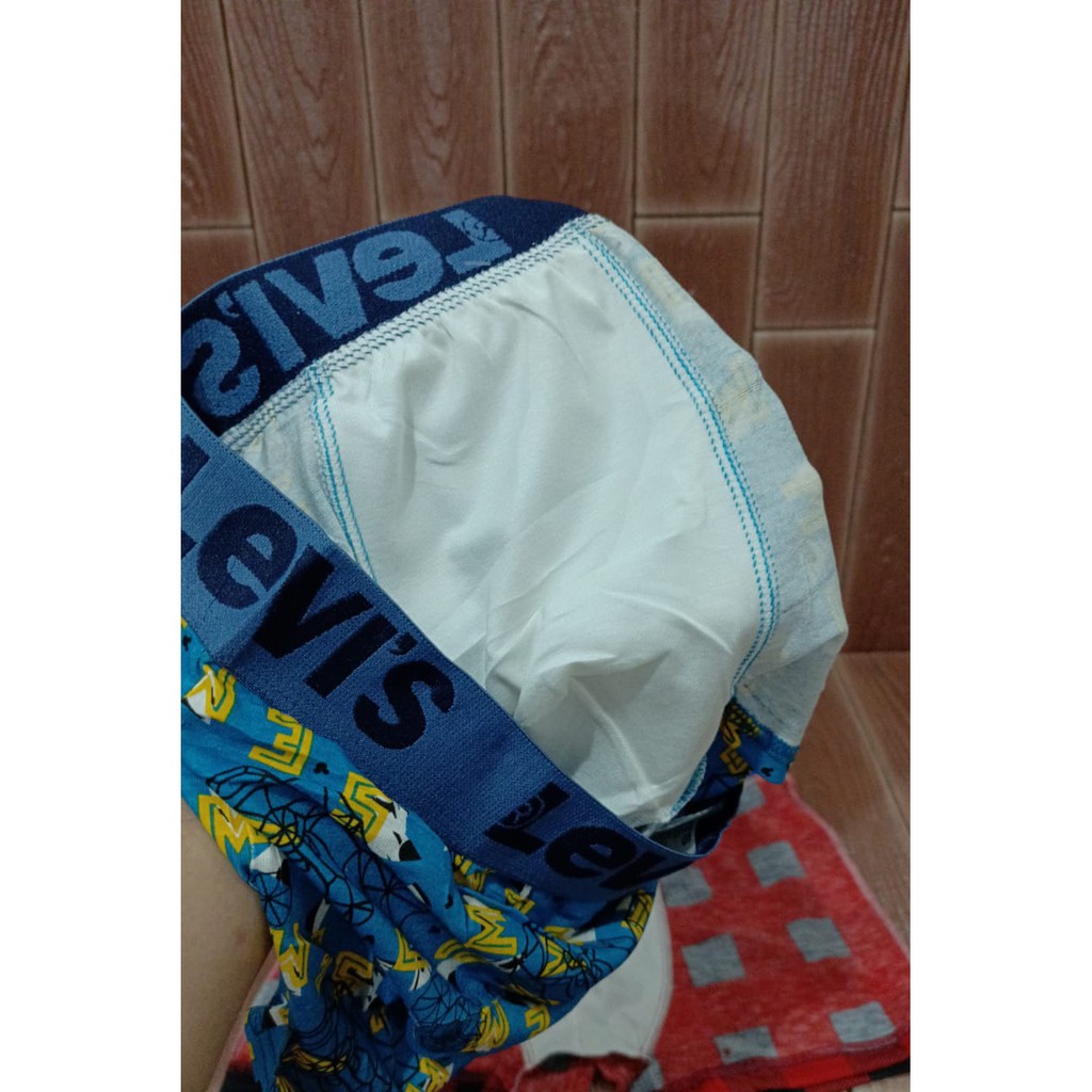 Boxer levis Bodywear Motif / Boxer Pria / Celana Dalam Boxer / Boxer Murah / Grosir Boxer