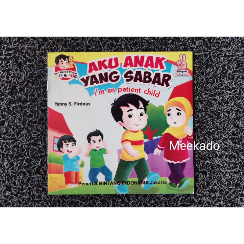 Jual Buku Cerita Anak Murah Aku Anak Yang Sabar | Shopee Indonesia