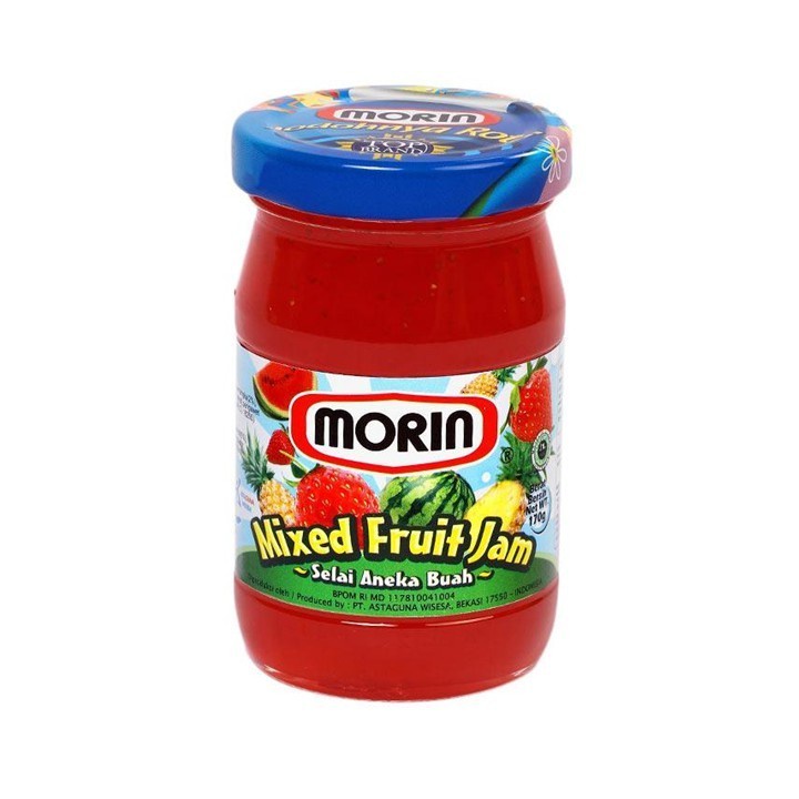 

SELAI ANEKA BUAH / MIXED FRUIT JAM MORIN 170GR