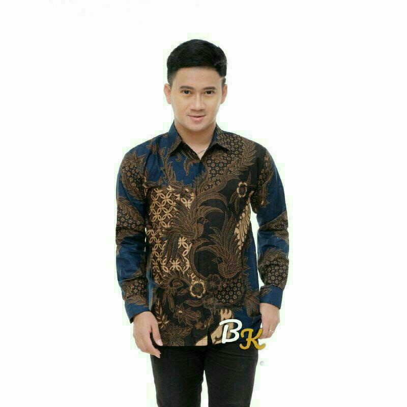 JAYANEGARA batik pria lengan panjang Non Furing Bahan Katun Sragenan by Kanaya