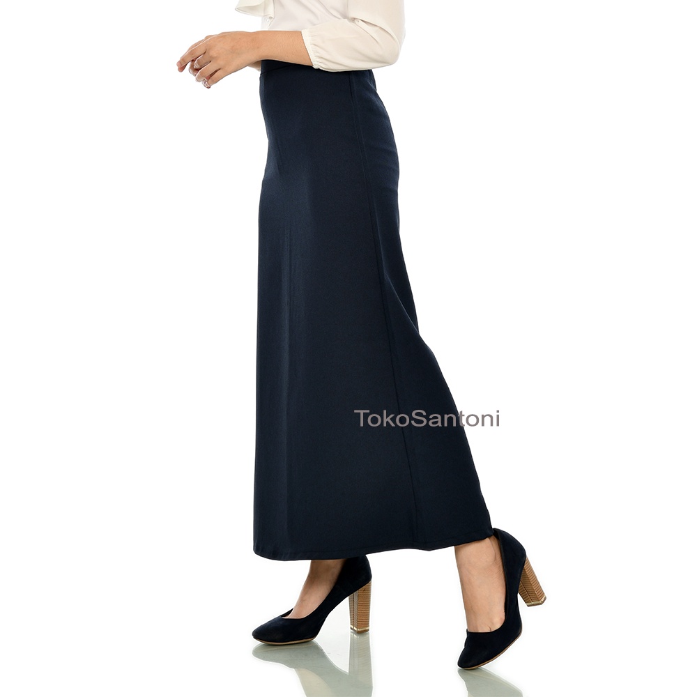 Rok Panjang Kantor Formal Model A Line Rok Kerja Panjang Hitam Model A Formal Rok Payung