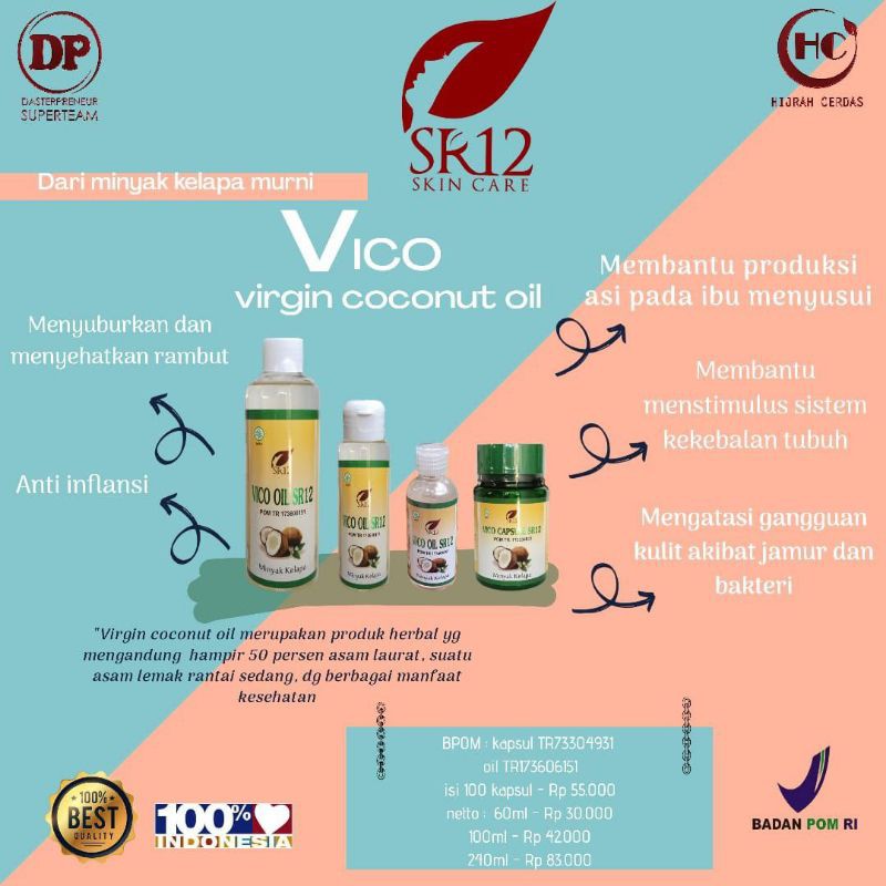 

VICO Minyak kelapa murni!!!