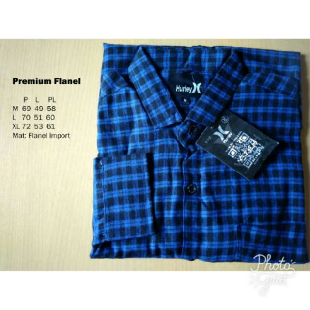 Flanel Pria hurley