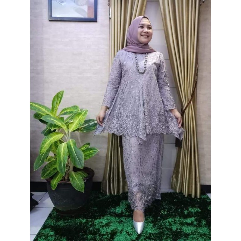 RELPICT SETELAN KEBAYA BUSUI/TUNIK TULLE/KEBAYA PESTA