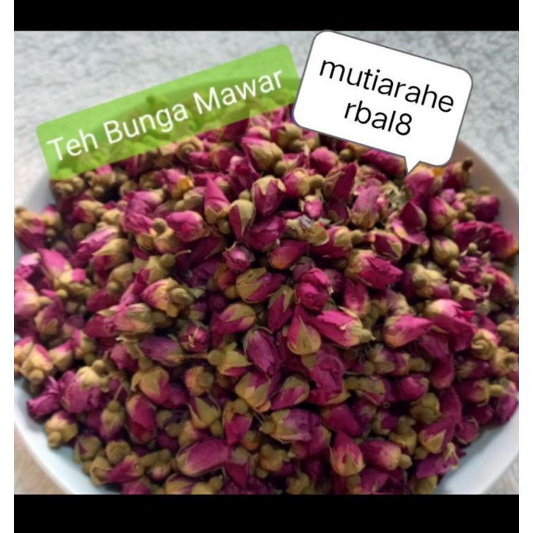 

Teh Bunga Mawar Kering 50gram/ Dried Rose buds Flower Teh