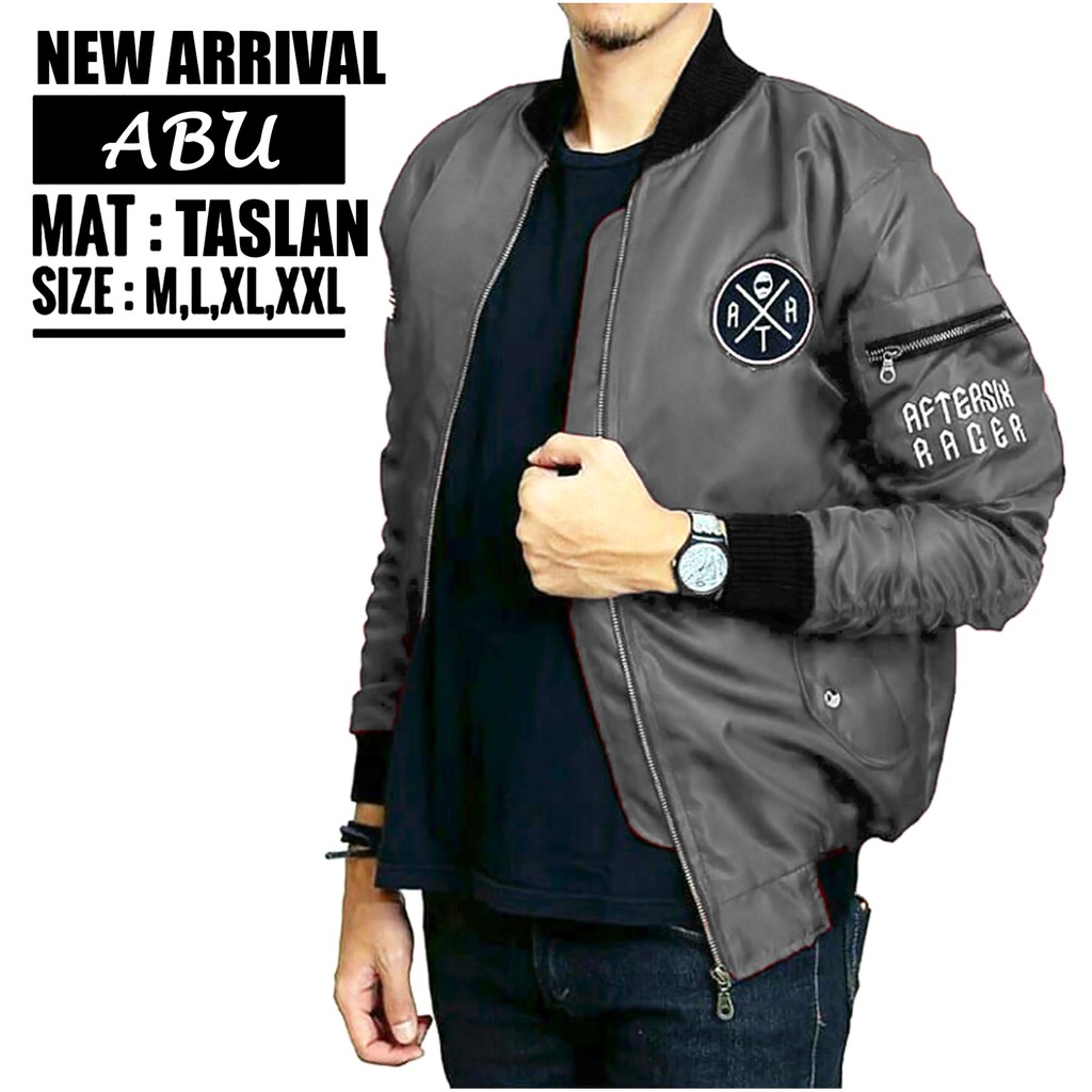 JAKET BOMBER BOLAK BALIK 2IN1 / JAKET DISTRO / JAKET MOTOR / JAKET OUTDOR / JAKET TERPOPULER