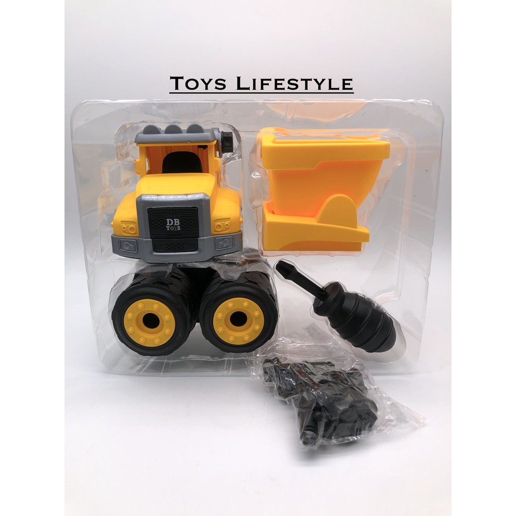 Mainan Edukasi Anak DIY Truck Version 2 Engineering Toys – Dump Truck