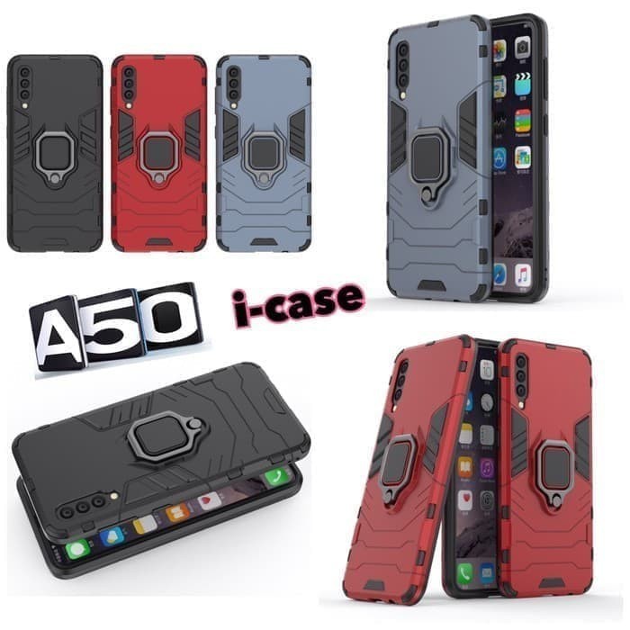 SAMSUNG A51/A50/A50S/A30S CASE HARDCASE ARMOR PHANTER + RING 360