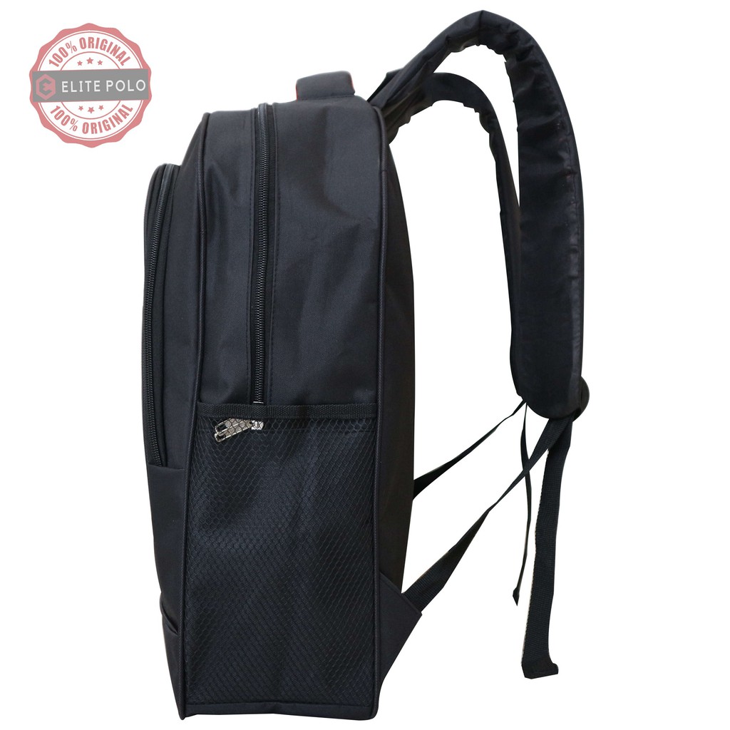 Ransel Pria Elite Polo Original Elegan Bagus Tas Dinas Seminar Kuliah