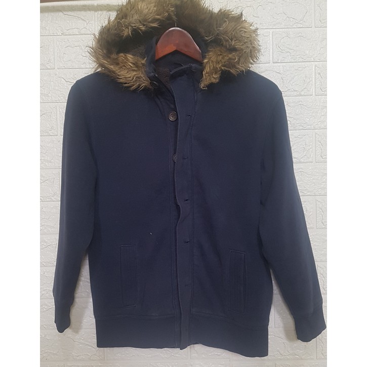 Gap Kids Jaket Hoodie Anak Biru Navy Preloved Second