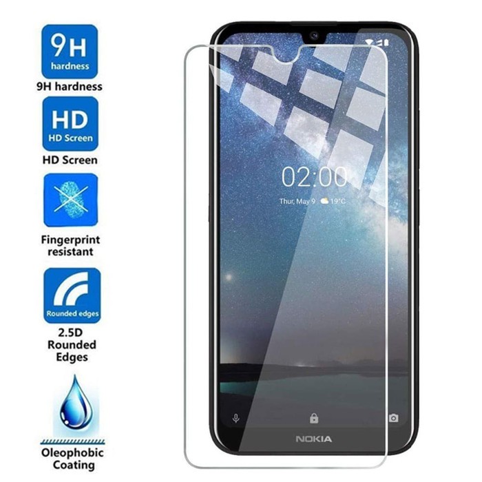 TEMPERED GLASS NOKIA 7.2 NEW ANTI GORES KACA FULL BENING