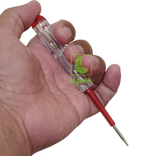 TESPEN/OBENG TES LISTRIK Tespen Obeng Listrik Tes - Obeng Test Pen - Obeng Testpen - Obeng Tespen 13.5 cm Tespen Arus Listrik