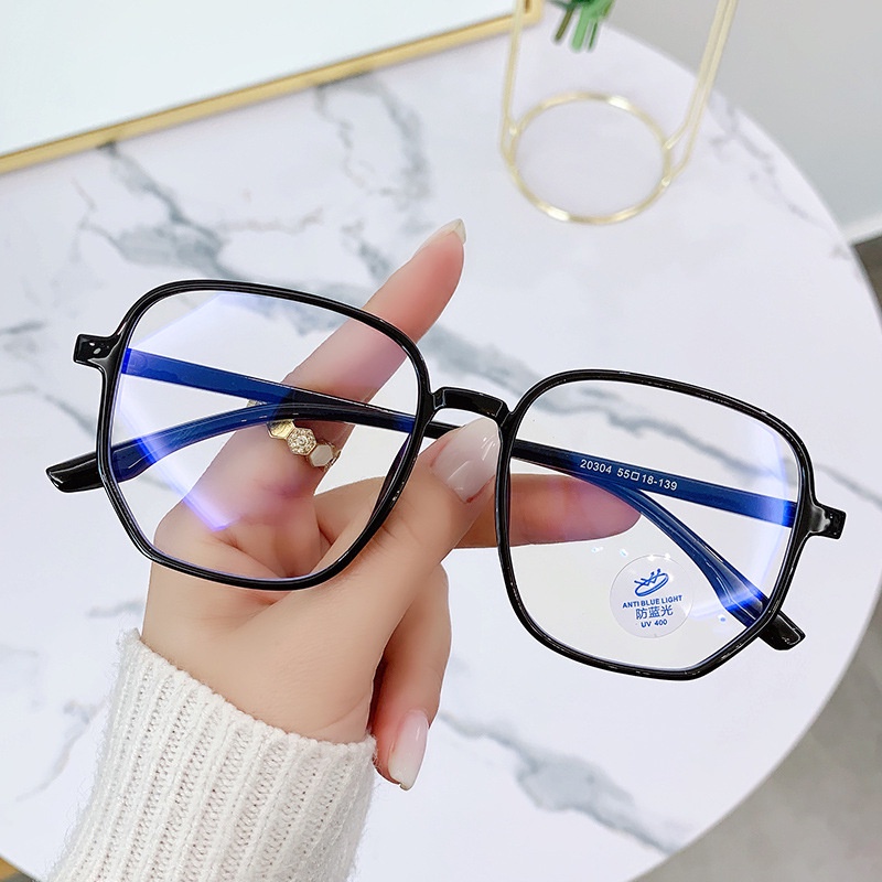 BV.ID •KC782 Kacamata Anti Radiasi Persegi Kacamata Style Korea Bingkai Retro Petak Eyeglasses