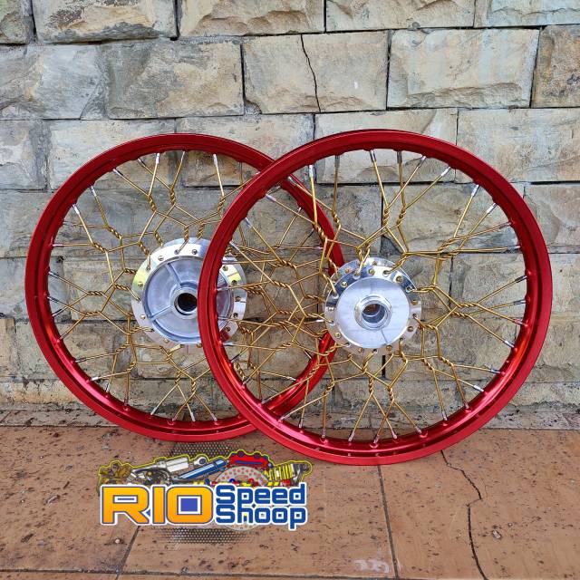 Velg Jari Jari Revo-Kharisma-Supra Ring 17 Stell Kepang