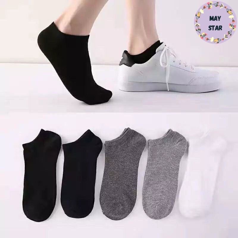 Kaos Kaki Wanita Pria Polos Kaos Kaki Fashion Kaos Kaki Pendek Ankle /Ankle shock