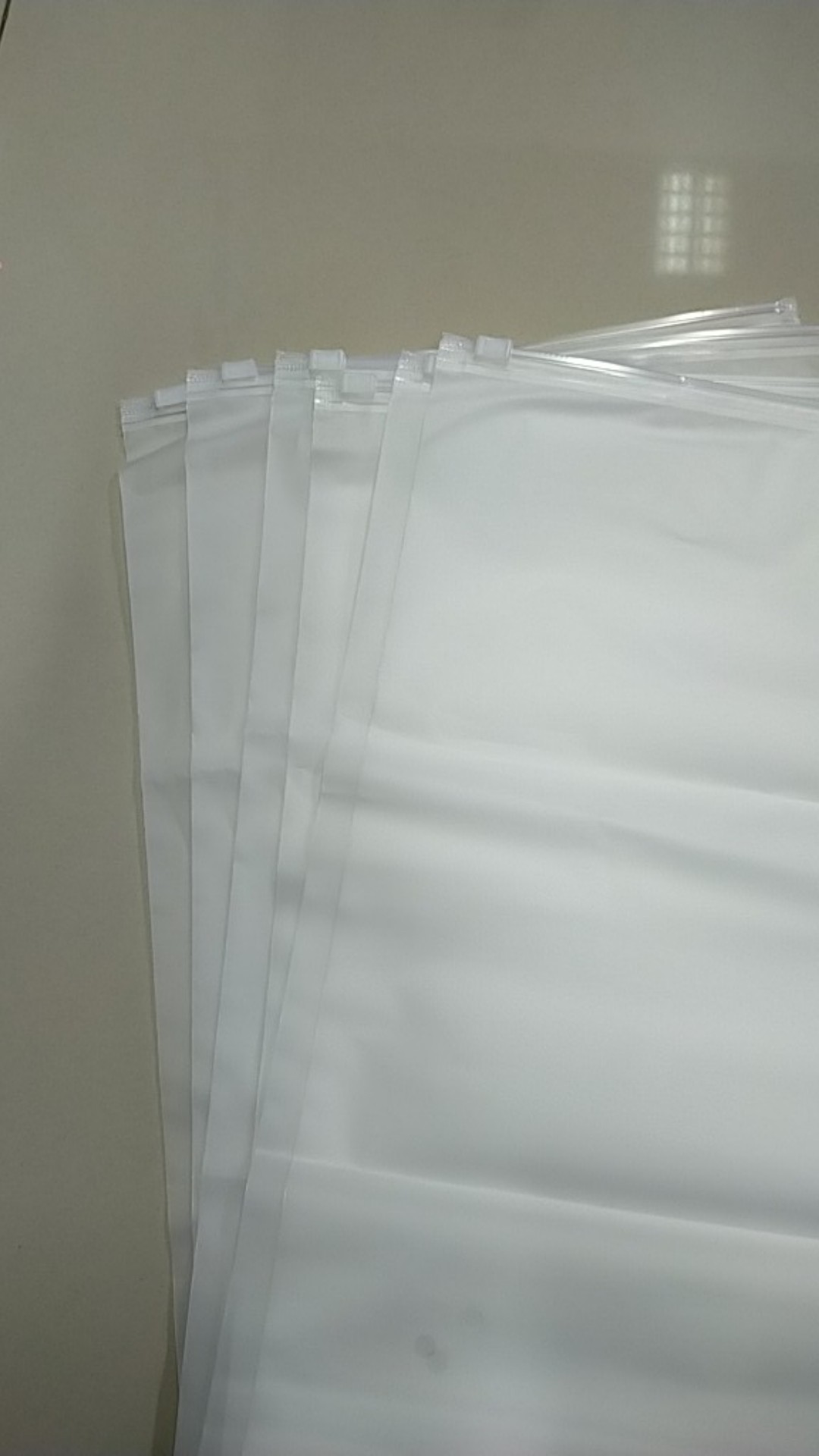 First Project - Paket 6 Pcs Plastik Zipper Transparan Anti Air Travel Ziplock Storage Pouch