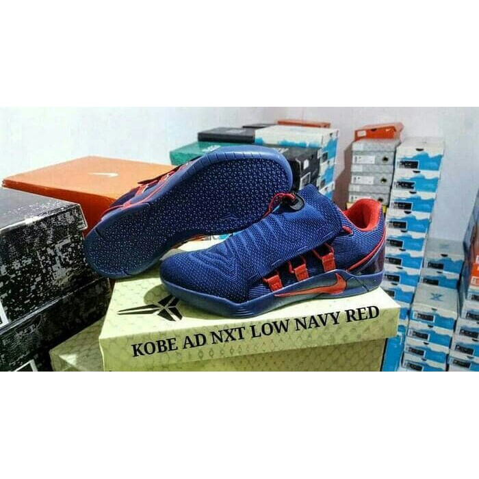 sepatu basket nike kobe ad nxt navy red