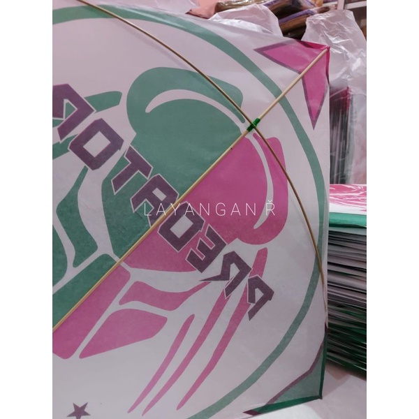 Layangan Seot Munaroh Arku Lilitan Uk. 54 Isi 50 Pcs